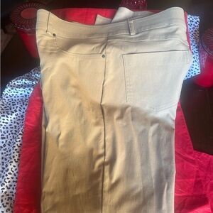 Tan Casual Pants by Retrology